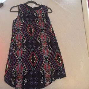 Patterned sleeveless xhliaration dress